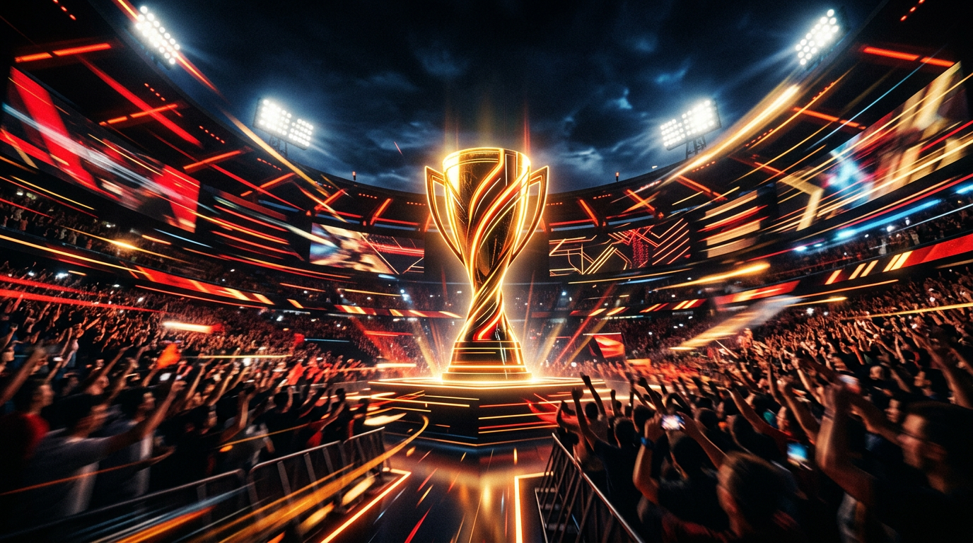 Arena sports style game art