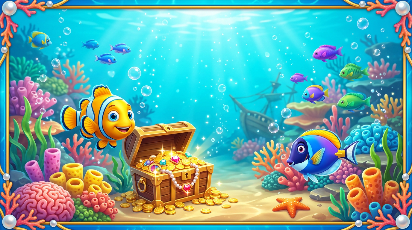Underwater slot art
