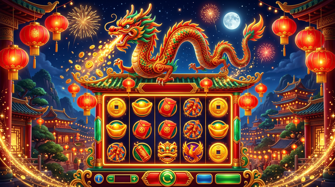 Dragon themed game art